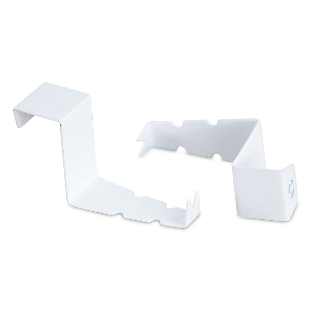 Haken für Fensterdekoration, Metall, 7,8x4,2x2,4cm, 1 St./ Btl, weiss, @
